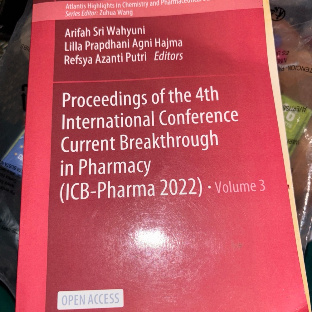 Proceedings of the 4th International Conference Current Breakthrough in Pharmacy